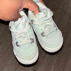 Kids Mint Green Sneakers